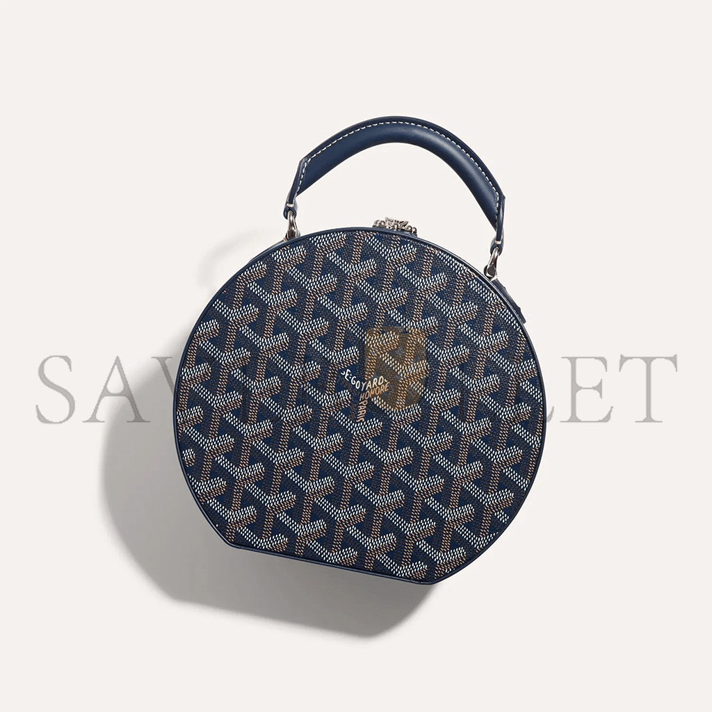 GOYARD THE ALTO HATBOX TRUNK BAG ALTOC2PMLTY12CL12O (18*16.5*7cm)